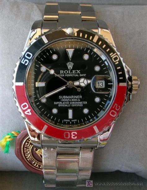 rolex submariner rojo y negro|rolex submariner gold case.